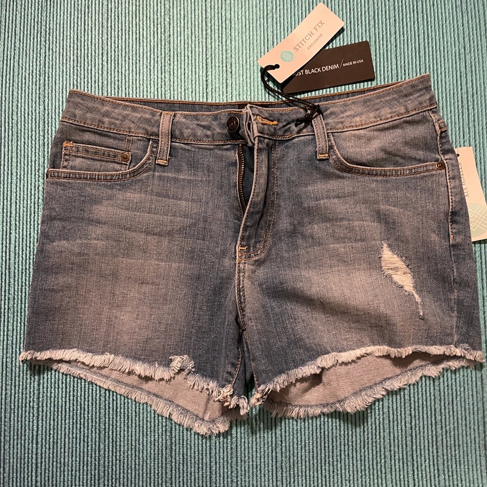 Just Black Denim shorts NWT